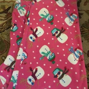 Adorable, cozy PJ bottoms!